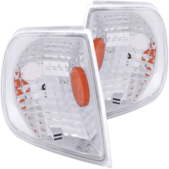 For Ford F-150 1997-2003 Anzo 521012 Chrome Crystal Turn Signal/Corner Lights 521012