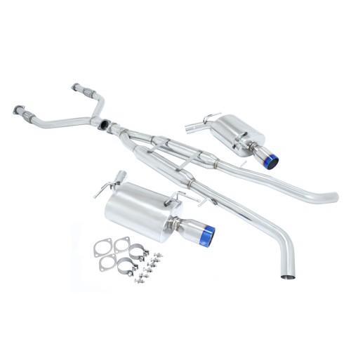 MANZO SS CATBACK EXHAUST FOR INFINITI G35 07-08 V35 4DR/G37 09-13 4DR SEDAN TP-CBS-IG124D