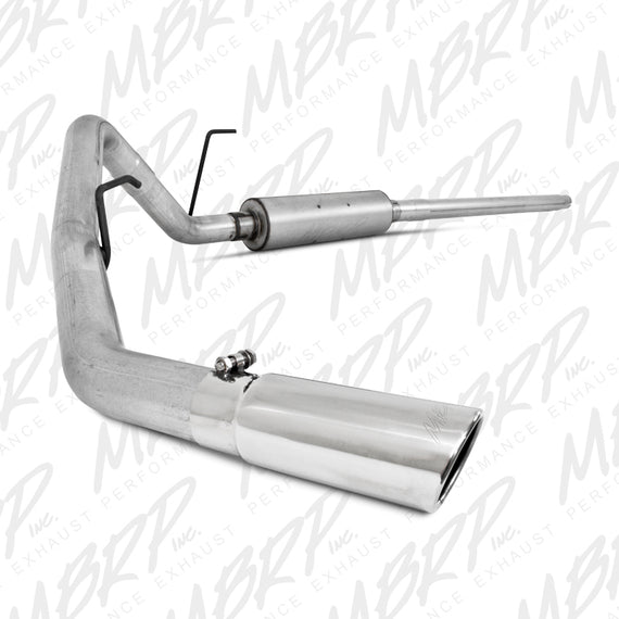 MBRP EXHAUST 2004-2008 FORD F150 4.6L 5.4L CAT BACK SINGLE ALUMINIZED S5200AL S5200AL