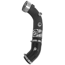 aFe BladeRunner 3in Black Intercooler Tube Cold Side w/ Couplings & Clamps 07-10 BMW 335i 3.0L (tt) 46-20159-B