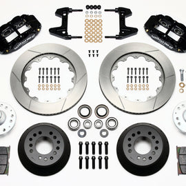 Wilwood Narrow Superlite 6R Front Hub Kit 14.00in 74-80 Pinto/Mustang II Disc Spindle only 140-9802