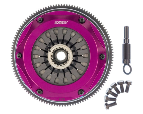 Exedy 1999-2002 Nissan Skyline GTR L6 Hyper Twin Cerametallic Clutch Sprung Center Disc Pull Type NM052SD
