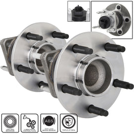xTune Wheel Bearing and Hub ABS Chevy Cobalt 09-10 / HHR 08-09 - Rear Left and Right BH-512285-85 9939693