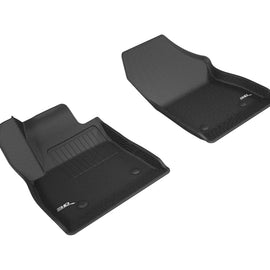 3D Maxpider Chevrolet Cruze 2016-2017 Kagu Black R1 Floor Mats L1CH07611509