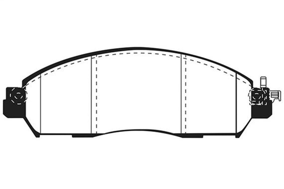 EBC 17+ Nissan Leaf Electric Ultimax Front Brake Pads UD2138