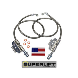 Superlift 03-13 Dodge Ram 2500/3500 w/ 4-6in Lift Kit (Pair) Bullet Proof Brake Hoses 91600