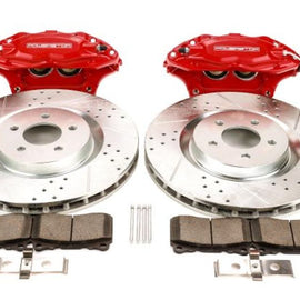 Power Stop 05-14 Ford Mustang Front Big Brake Conversion Kit BBK-MUST-001R