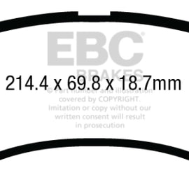 EBC 08+ Ford Econoline E150 4.6 Greenstuff Front Brake Pads DP63004