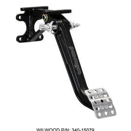 Wilwood Adjustable-Trubar Brake Pedal - Dual MC - Swing Mount - 7:1 340-15079