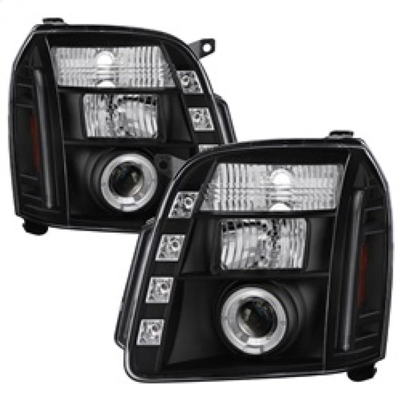 Spyder GMC Yukon 07-14/GMC Yukon Denali 07-14Projector Headlights LED Halo LED Blk PRO-YD-GY07-HL-BK 5029331