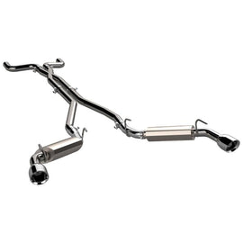 2014-2015 Chevrolet Camaro SS 6.2L QTP AR3 Cat Back 600115