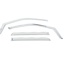 Putco 17-20 Ford SuperDuty - Crew Cab (Set of 4) Element Chrome Window Visors 480065