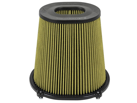 aFe Quantum Pro-Guard 7 Air Filter Inverted Top - 5in Flange x 9in Height - Oiled PG7 72-91129