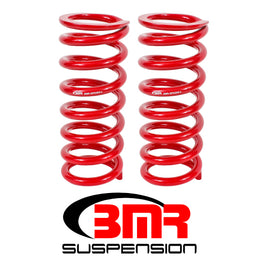 BMR 79-04 Fox Mustang Front Lowering Springs - Red SP028R