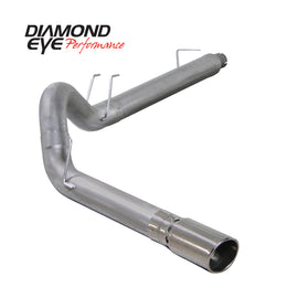 Diamond Eye KIT 5in Catback RPLCMENT PIPE Single SS: 03-07 FORD 6.0L F250-F350 K5344S-RP