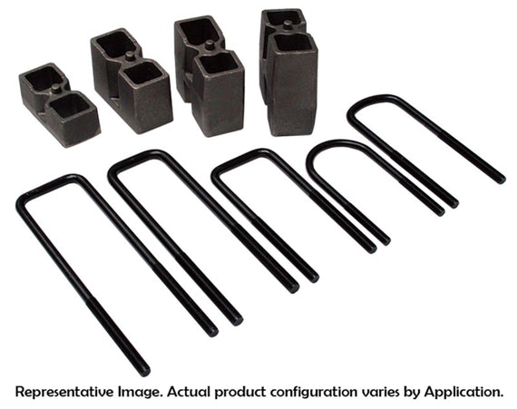 Skyjacker 1983-1997 Ford Ranger Rear Wheel Drive Suspension Block and U-Bolt Kit BUK2033