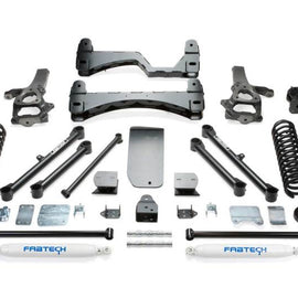 Fabtech 09-11 Dodge 1500 4WD 6in Basic Sys w/Perf Shks K3053