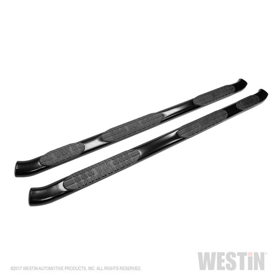 Westin 2017-2018 Ford F-250/350 SuperCab (6.75ft Bed) PRO TRAXX 5 WTW Oval Nerf Step Bars - Black 21-534665