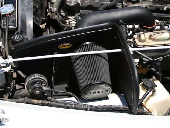 Airaid 91-95 Jeep Wrangler YJ 4.0L CAD Intake System w/ Tube (Dry / Black Media) 312-144