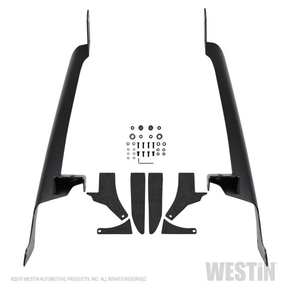 Westin 18-19 Jeep Wrangler Pillar LED Light Mount - Textured Black 62-41085