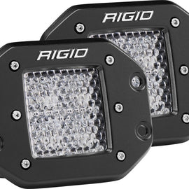 Rigid Industries Dually - Flush Mount - 60 Deg. Lens - Set of 2 212513