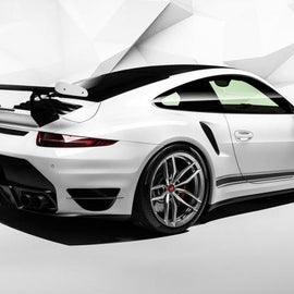 VORSTEINER V-RT AERO REAR BUMPER CARBON FIBER FOR PORSCHE 991 TURBO