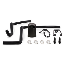 Mishimoto 12-14 Dodge Charger / 12-14 Chrysler 300C 6.4L Direct Fit Oil Catch Can Kit - Black MMBCC-MOP64-12PBEBK