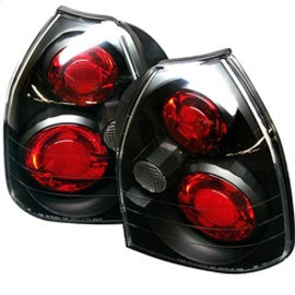 Spyder Honda Civic 96-00 3DR Altezza Tail Lights - Black 5004895