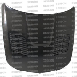 Seibon 05-08 BMW 3 Series 4 dr E90 (Excl M3) GTR-Style Carbon Fiber Hood HD0507BMWE90-GTR