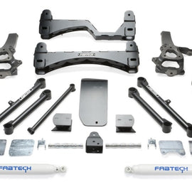 Fabtech 13-18 Ram 1500 4WD 6in Basic Sys w/Perf Shks K3055