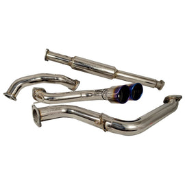 Injen 13--19 Ford Focus ST 2.0L (t) 3.00in Cat-Back Stainless Steel Exhaust System w/Titanium Tip SES9001TT