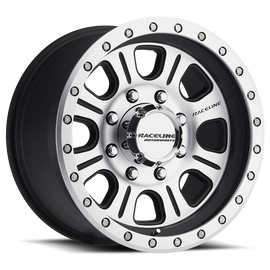 Raceline 928M SL MONSTER 17x9 8x165.1 BLACK W/ MACHINED FACE (-12mm) Wheel/Rim 928M-79080-12