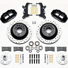 Wilwood Narrow Superlite 6R Front Hub & 1PC Rtr Kit 12.88in Drilled 60-68 Ford / Mercury Full Size 140-13654-D