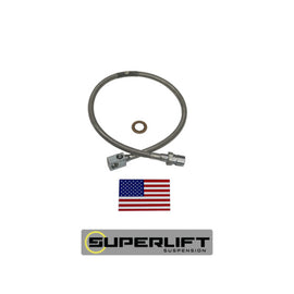 Superlift 71-87 GM Pickup/71-91 Blazer/Suburban w/ 8-12in Lift Kit (Single) Bullet Proof Brake Hose 91336
