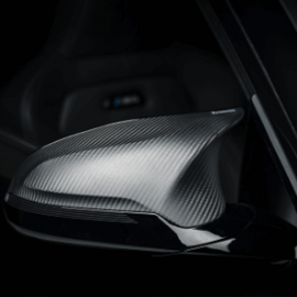 Akrapovic 2014+ BMW M3 (F80) Carbon Fiber Mirror Cap Set - Matte WM-BM/CA/2/M