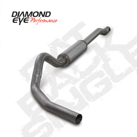 Diamond Eye KIT 4in Catback Single SS: 03-07 FORD 6.0L F250/F350 K4338S