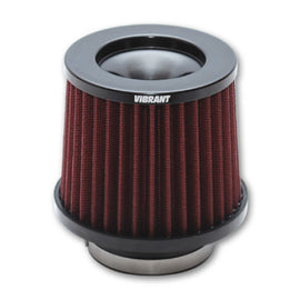 Vibrant The Classic Performance Air Filter (5.25in O.D. Cone x 5in Tall x 3in inlet I.D.) 10923