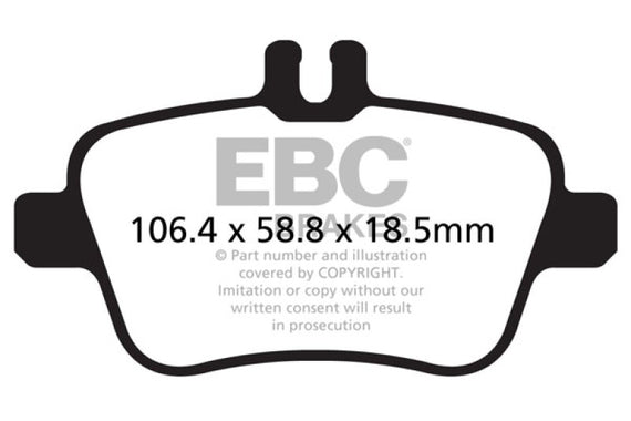 EBC Redstuff Ceramic Low Dust Brake Pads DP32157C DP32157C