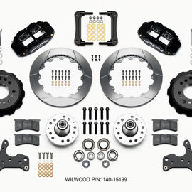 Wilwood Narrow Superlite 6R Front Hub Kit 12.88in 65-72 CDP C Body -Drum 140-15199
