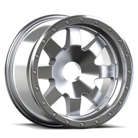 RACELINE DEFENDER MACHINED RAW 17X9 5X127 0mm Wheel/Rim 935MA-79050-00