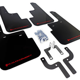 Rally Armor UR Black Mud Flaps w/ Red Logo for 2010-2019 Outlander Sport RVR MF33-UR-BLK/RD