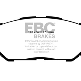 EBC Greenstuff Brake Pad Sets- DP61792 DP61792