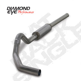 Diamond Eye KIT 4in Catback Single SS: 2004.5-2007.5 DODGE CUMMINS 600 K4234S