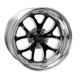 Weld S76 17x10 / 5x4.75 BP / 7.3in. BS Black Wheel (Medium Pad) - Non-Beadlock 76MB7100B73A