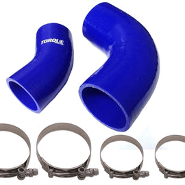 Torque Solution IC Boost Tubes Blue for Mazdaspeed 3 2007-2013 TS-MS-011BL