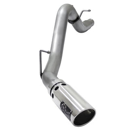 aFe LARGE BORE HD 3.5in DPF-Back SS Exhaust w/Polished Tip 2016 GM Colorado/Canyon 2.8L (td) 49-44064-P