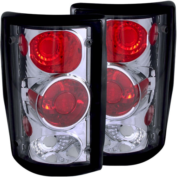 ANZO 2000-2005 Ford Excursion Taillights Chrome 211049