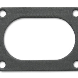 Vibrant 4 Bolt Flange Gasket for 4in O.D. Oval tubing (Matches #13177S) 13177G