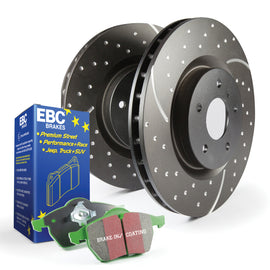 EBC Brakes S3KF1301 S3 Kits Greenstuff 6000 and GD Rotors Truck/SUV S3KF1301