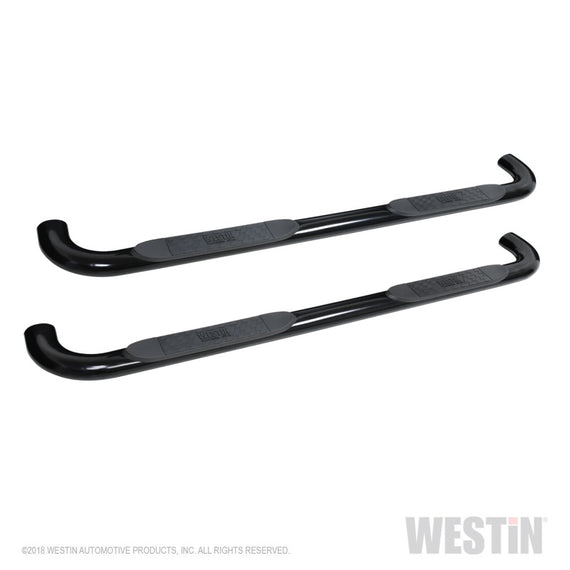 Westin 2019 Chevrolet Silverado/Sierra 1500 Crew Cab Platinum 4 Oval Nerf Step Bars - Black 21-4135